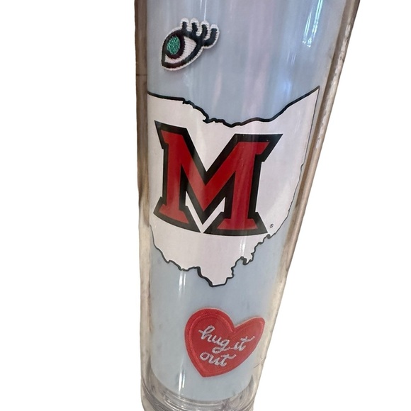 Starbucks 2019 Tumbler Dream in Color 24 oz. Patches  NEW Miami University OH - Picture 2 of 6